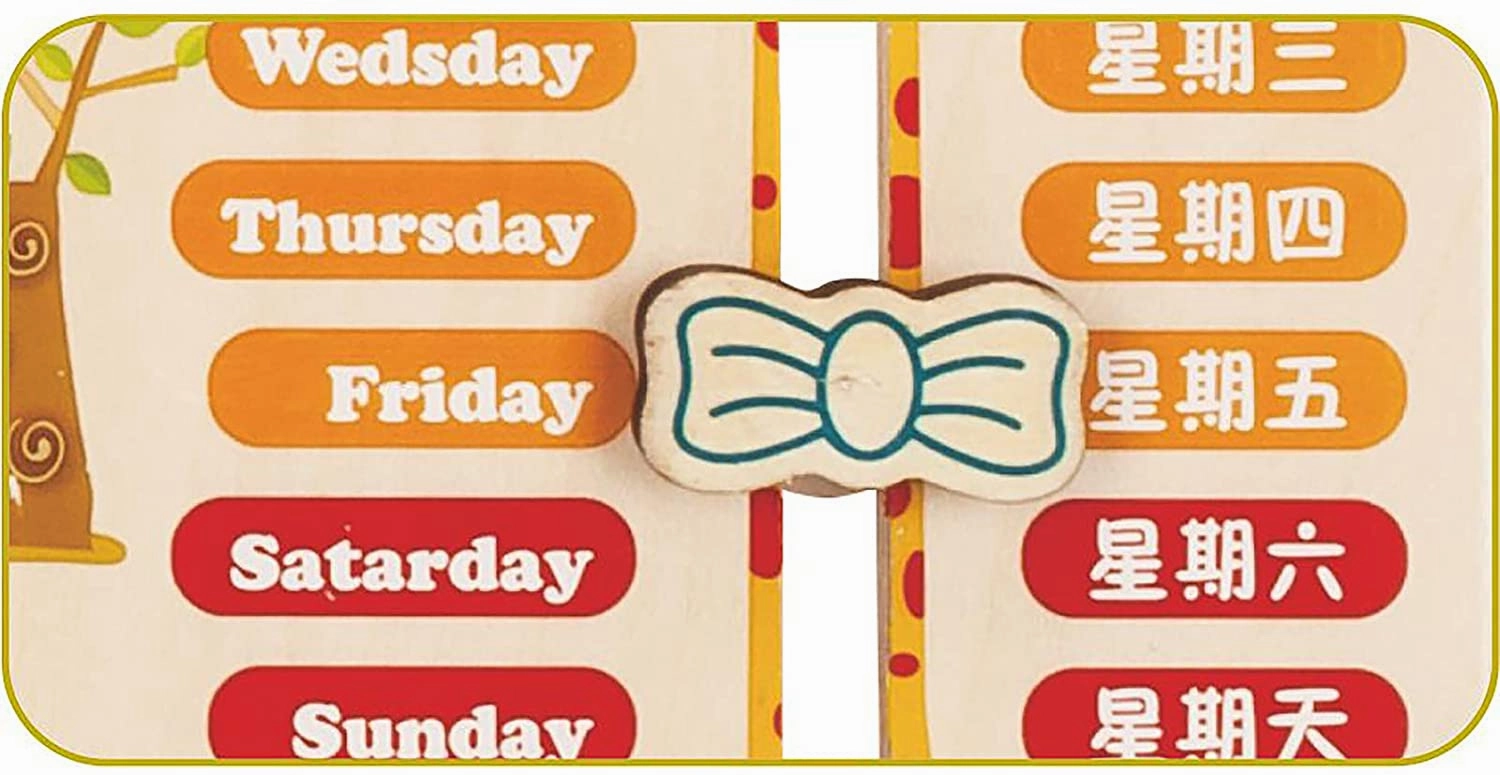 Multi-function calendar clock