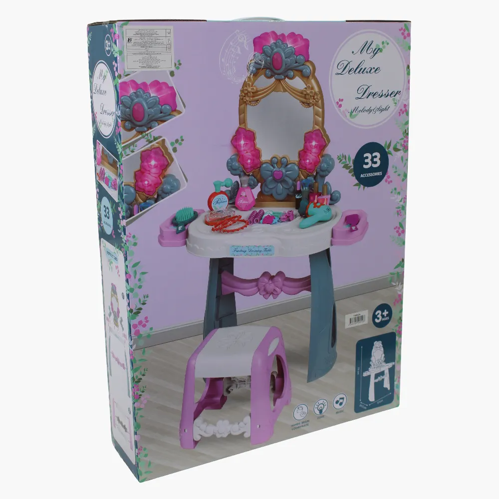 My Deluxe Dresser Set with Chair  Light & Music