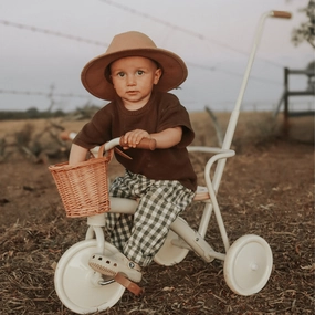 My First Pedal Trike with Parent Push Handle