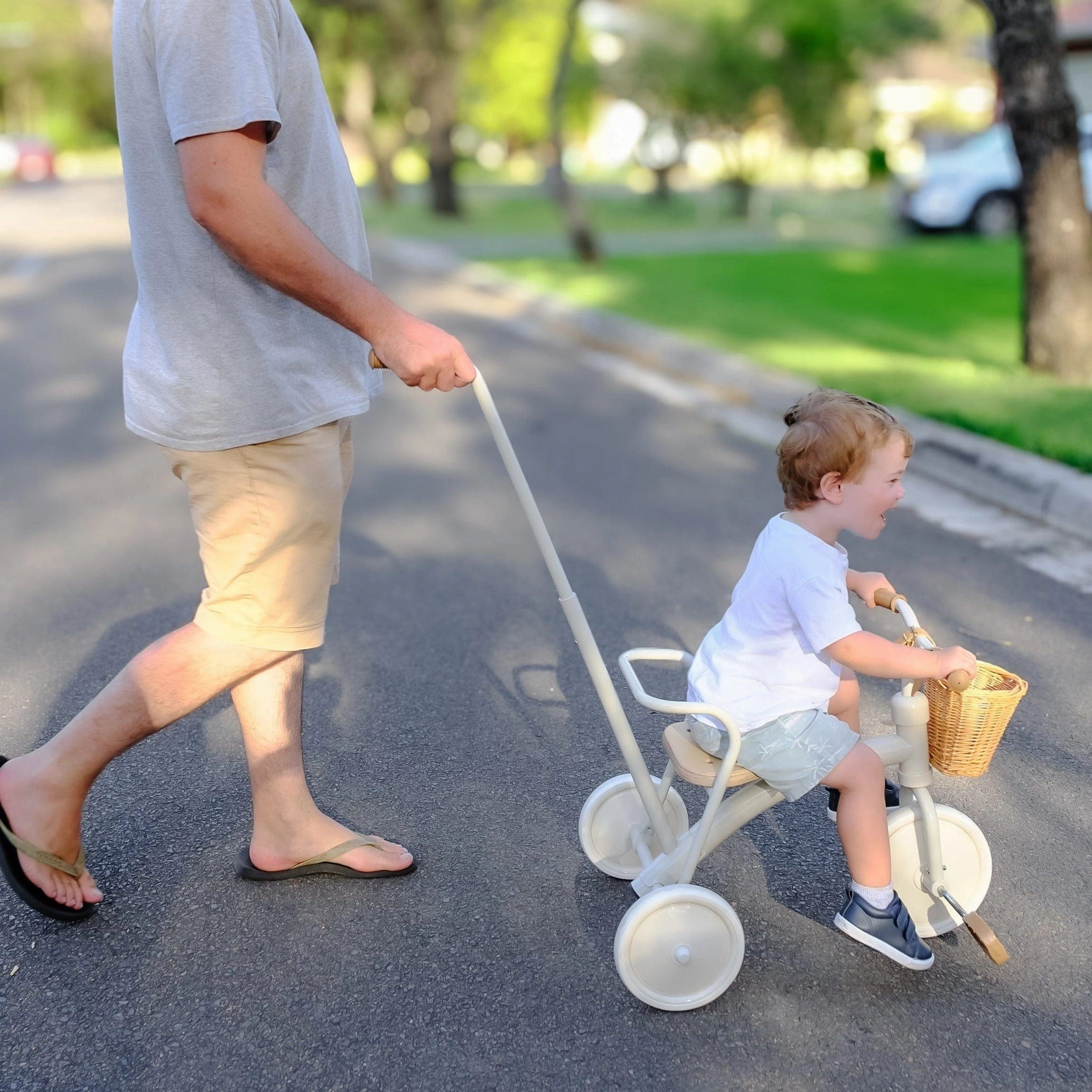 My First Pedal Trike with Parent Push Handle