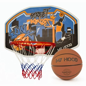 My Hood Basket Hoop On A Plate With Ball