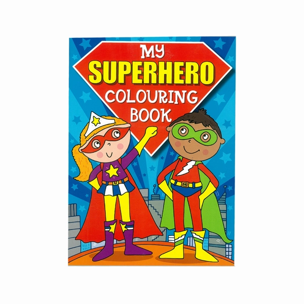 My Superhero Colouring Book