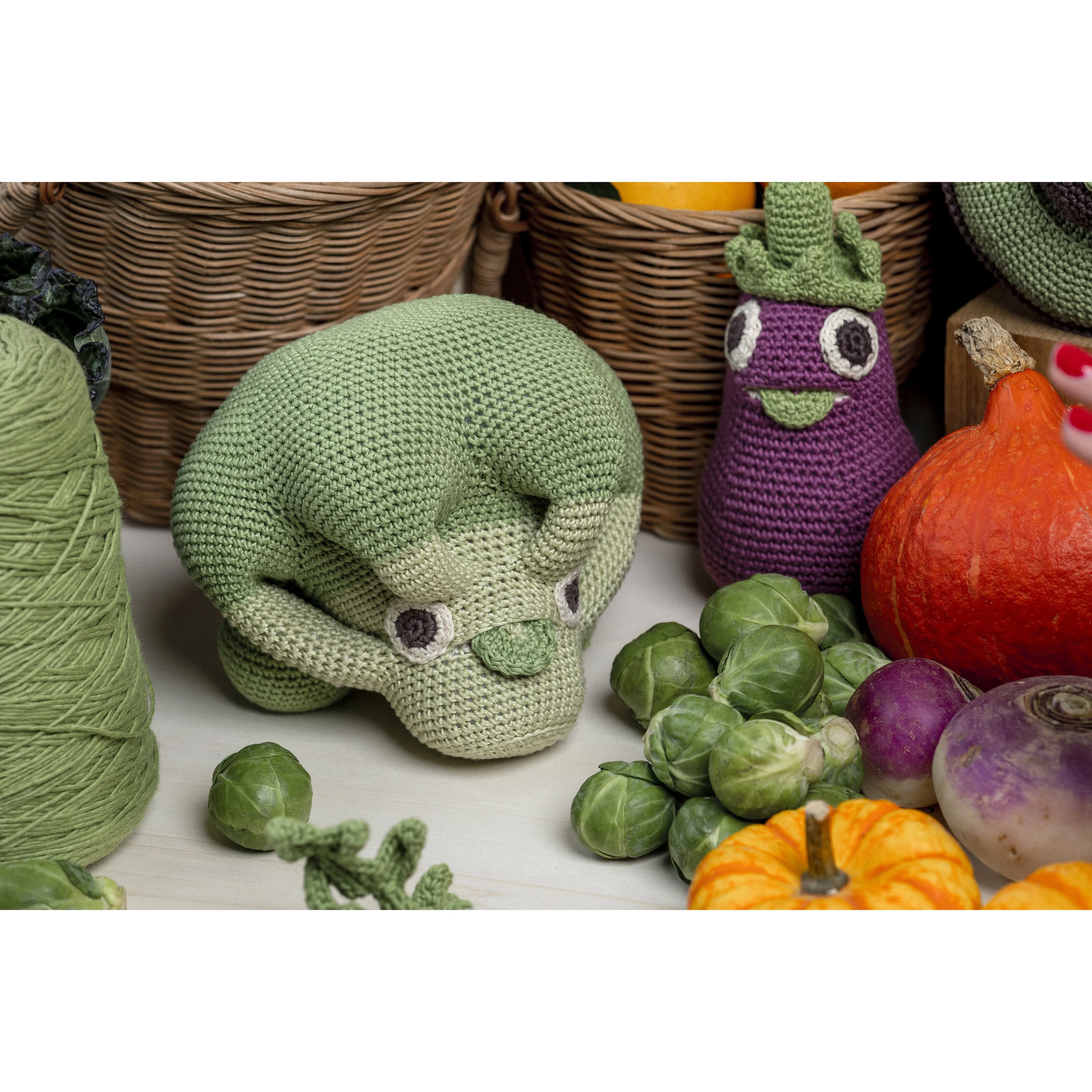 MyuM Rgine Eggplant Rattle