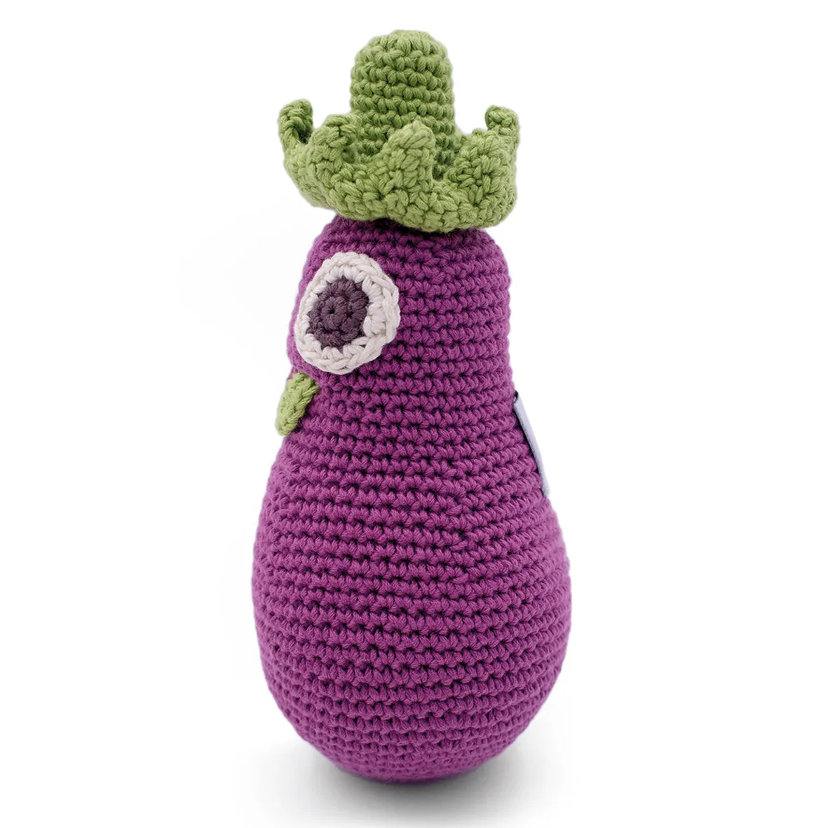 MyuM Rgine Eggplant Rattle