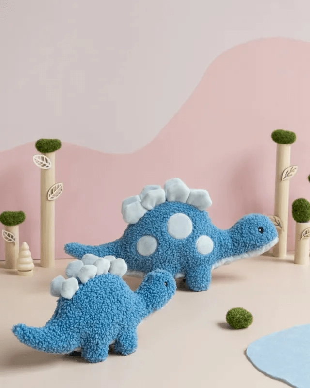 Nana Huchy Stu the Stegosaurus - Blue