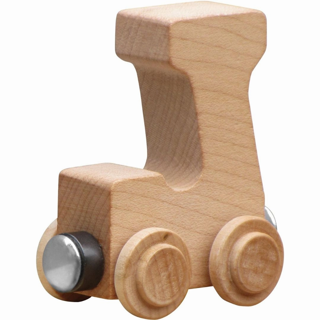 Natural Wooden Name Train Letters