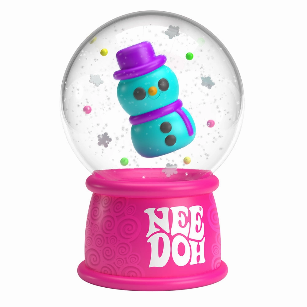 NeeDoh Snow Globes