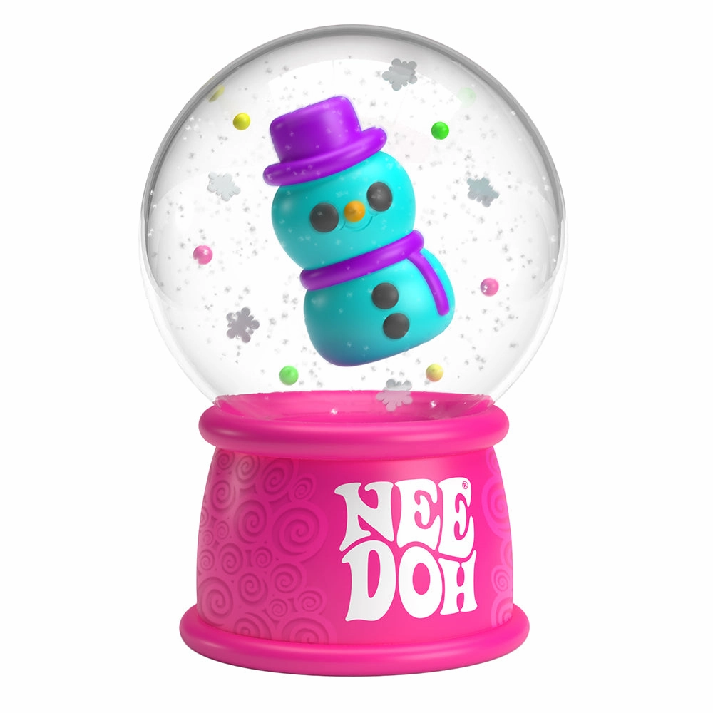 NeeDoh Snow Globes