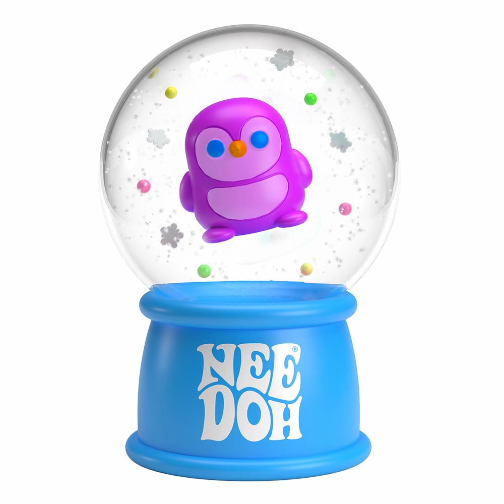 NeeDoh Snow Globes