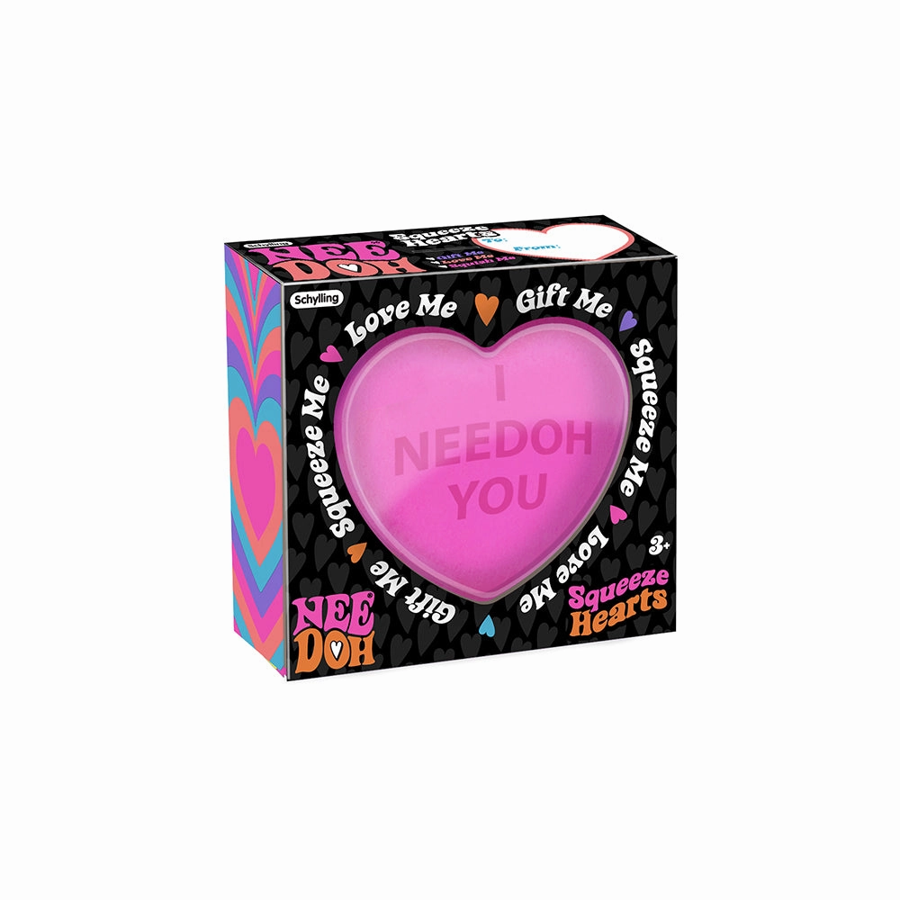 NeeDoh Squeeze Hearts (Sold Individually)