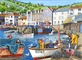 No.12 - Busy Harbour - 1000 Piece Jigsaw Puzzle