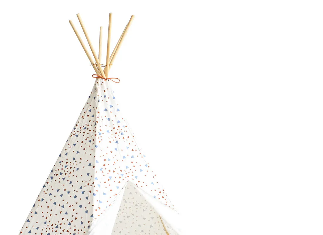 Nobodinoz Arizona Teepee Blue Terracotta Sparks