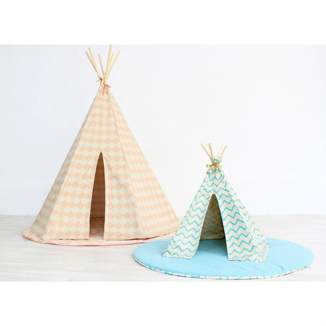 Nobodinoz Arizona Teepee Mini Black Scales