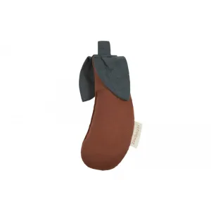 nobodinoz Organic Aubergine Rattle