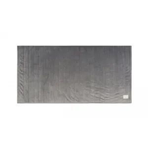 nobodinoz Zanzibar Velvet Play Mattress Slate Grey