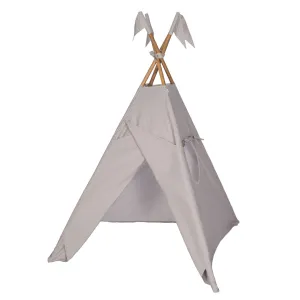 Numero 74 Tipi Tent Stars Silver Grey