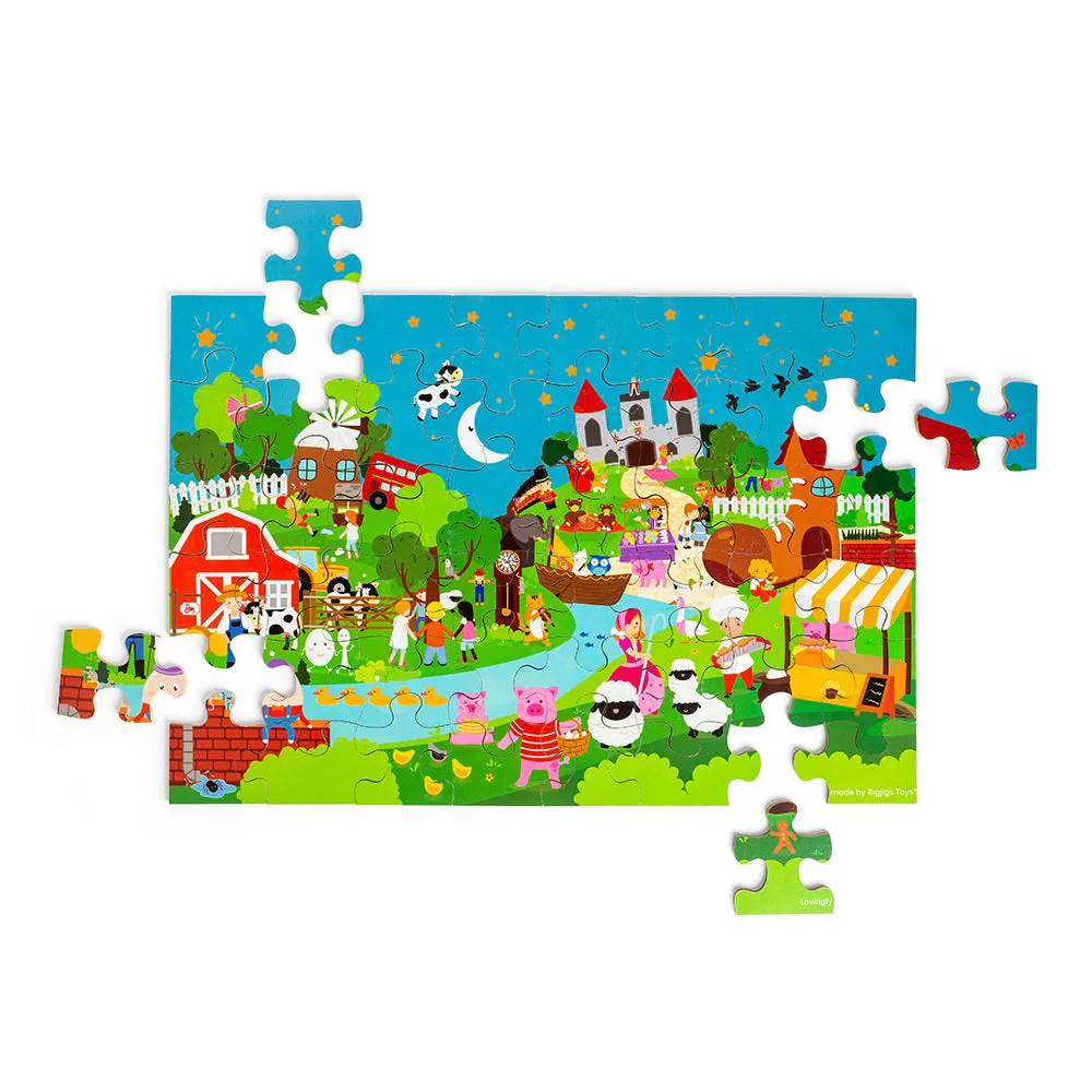 Nursery Rhyme Floor Puzzle (48pc)