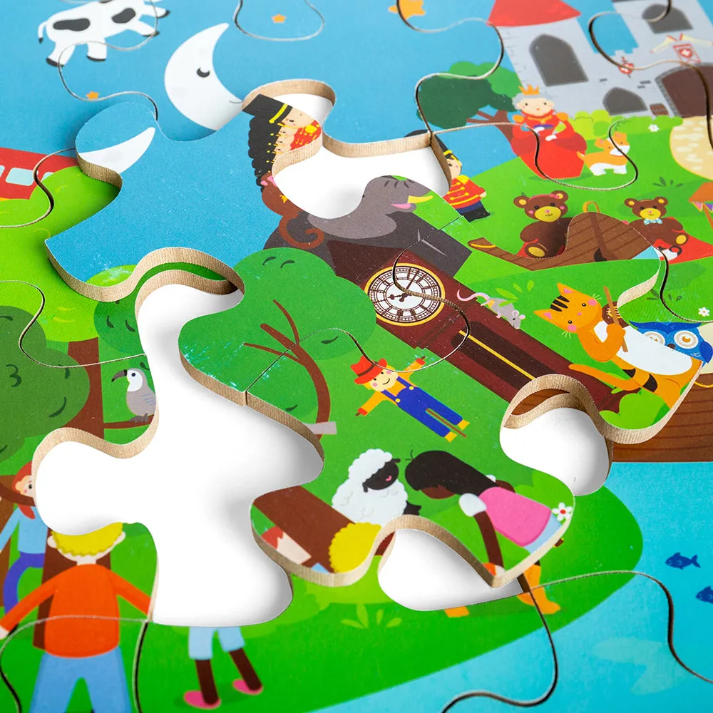 Nursery Rhyme Floor Puzzle (48pc)
