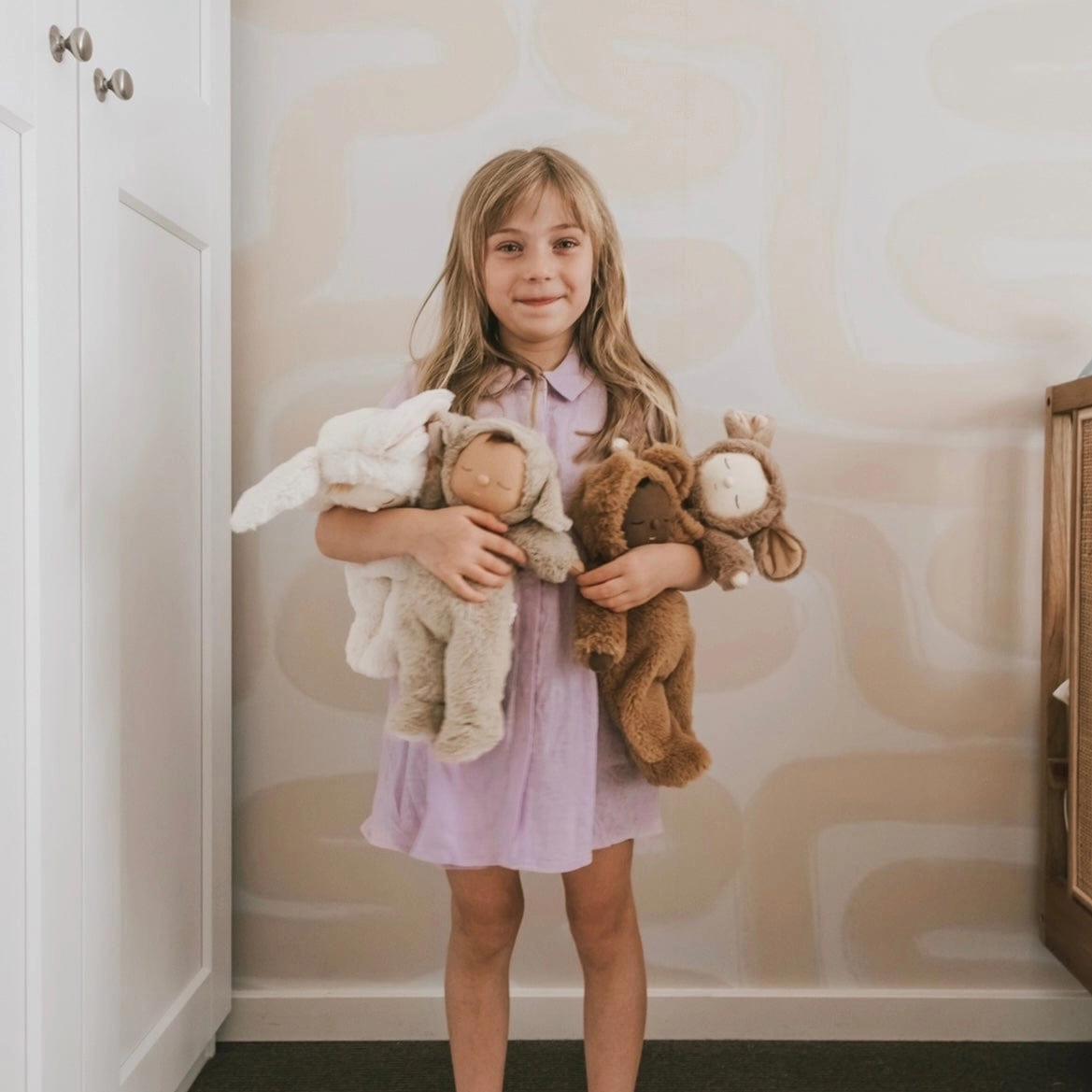 Olli Ella Cozy Dinkums Bunny Moppet