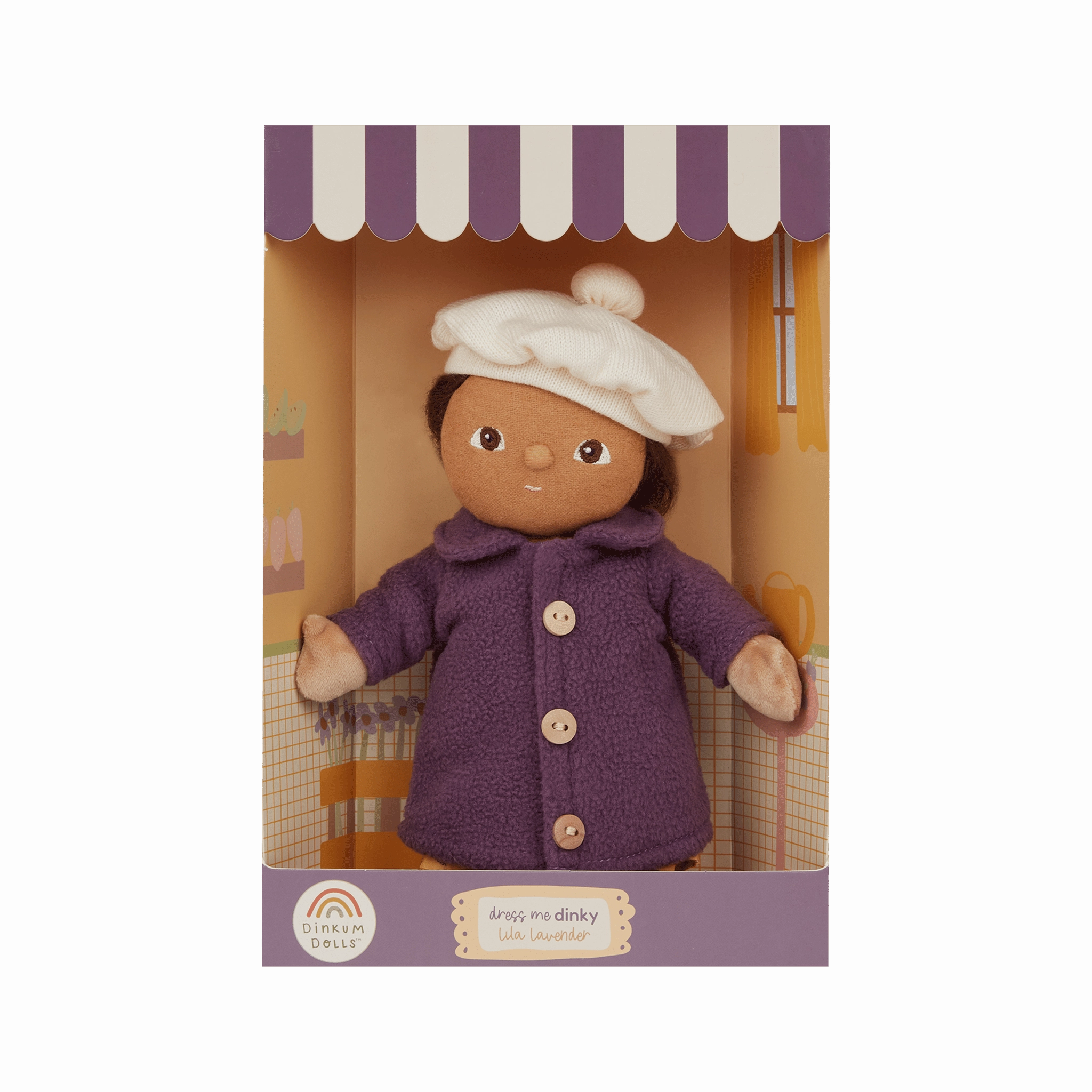 Olli Ella Dress Me Dinky - Lila Lavender - Purple