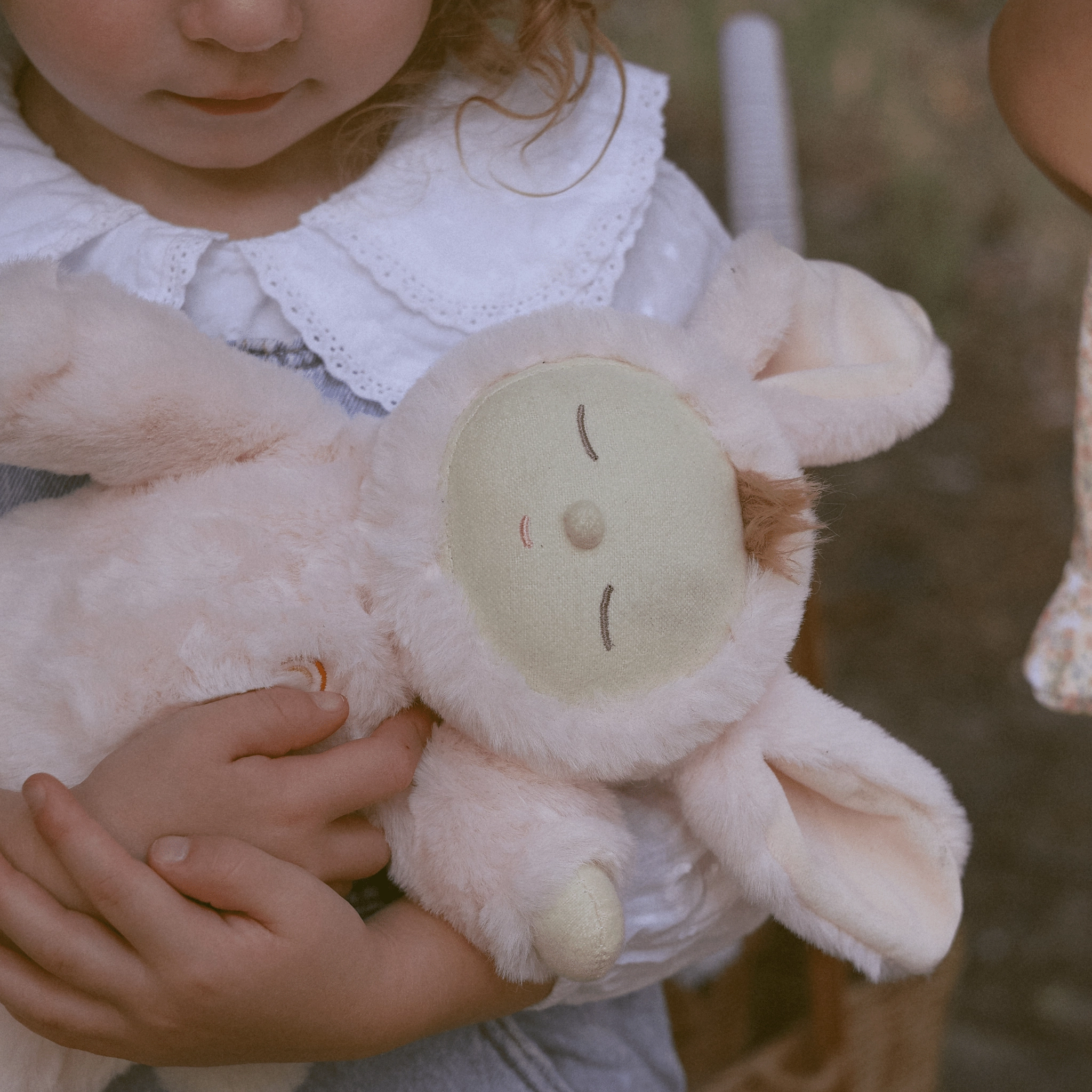 Olli Ella Lullaby Cozy Dinkum Bunny Moppet - Pink