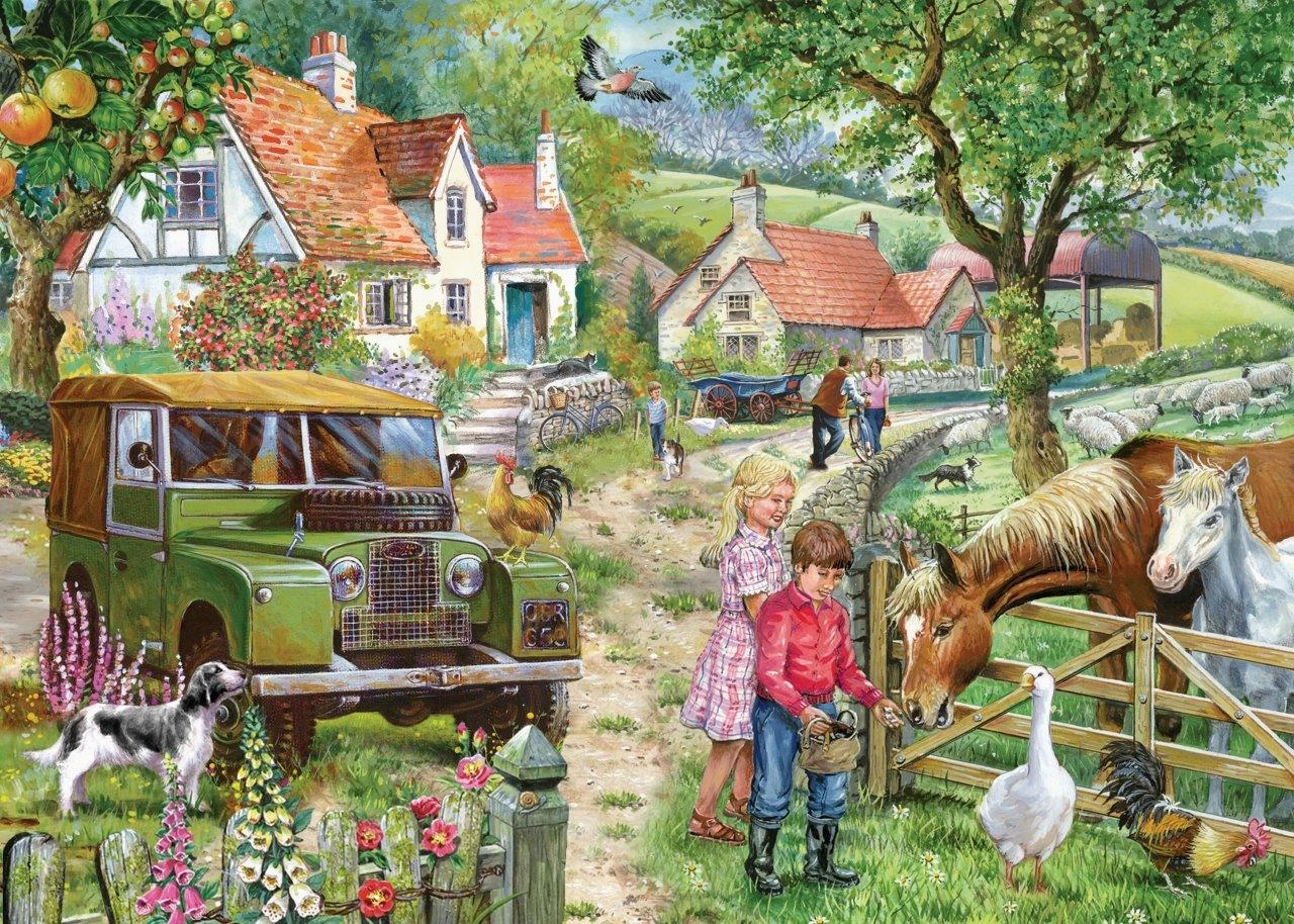 Orchard Farm - 1000 Piece Jigsaw Puzzle