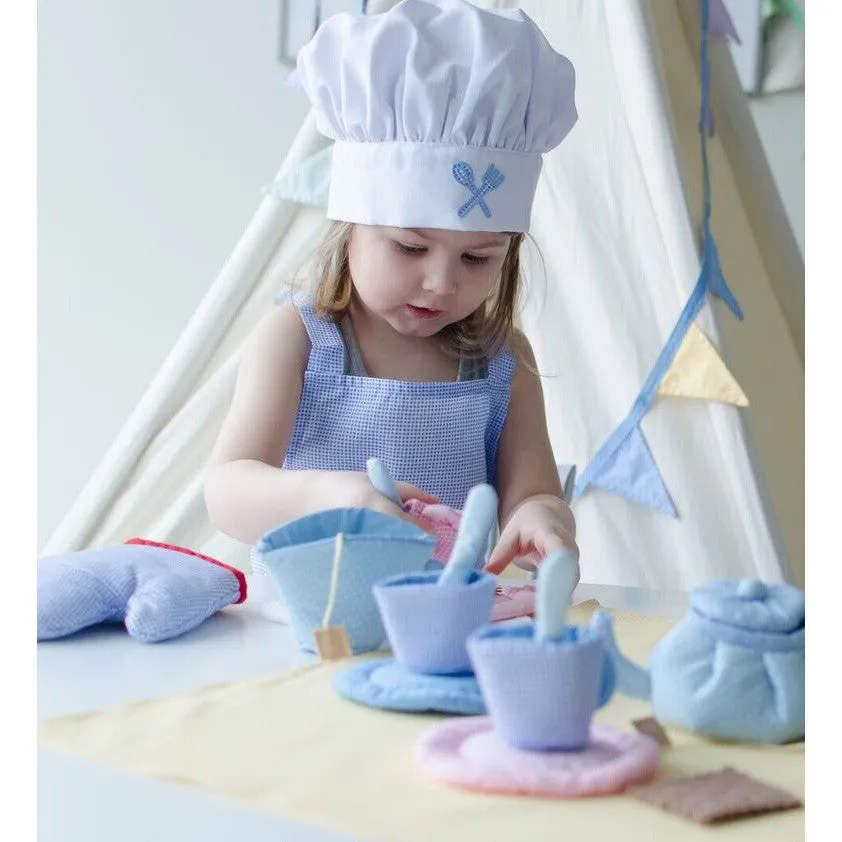 Oskar and Ellen Chef's Outfit Blue