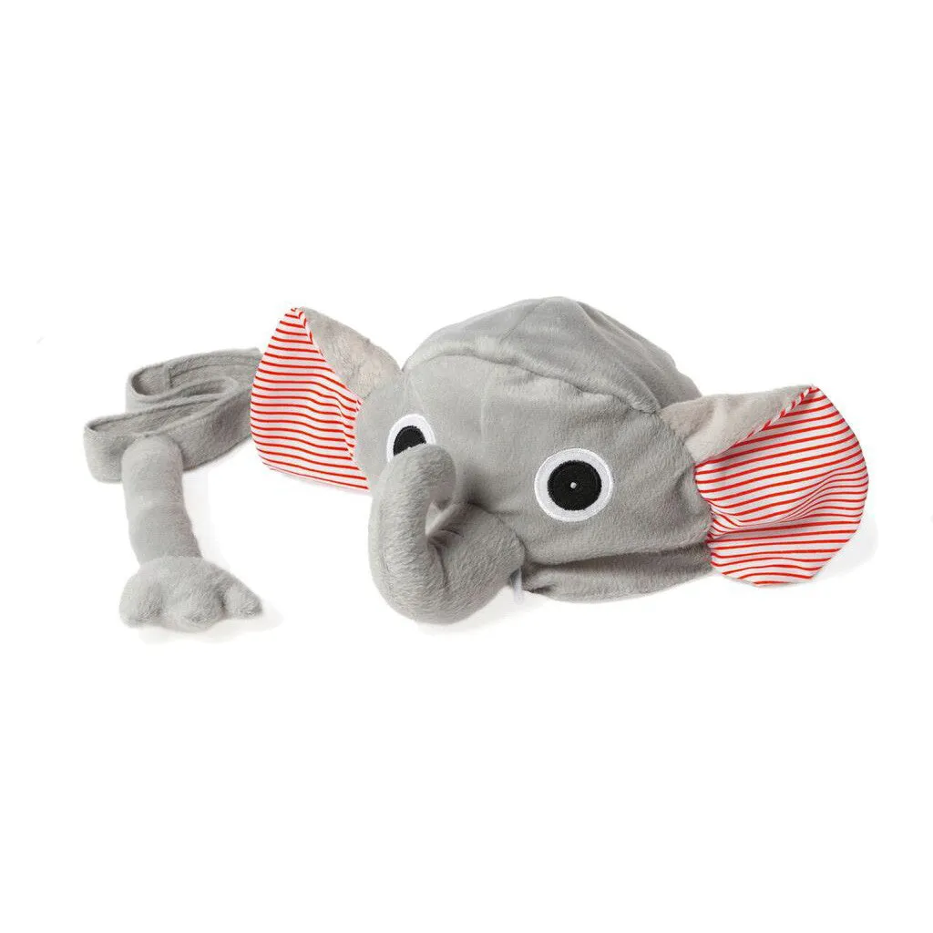Oskar and Ellen Fun Animal Hat Grey Elephant