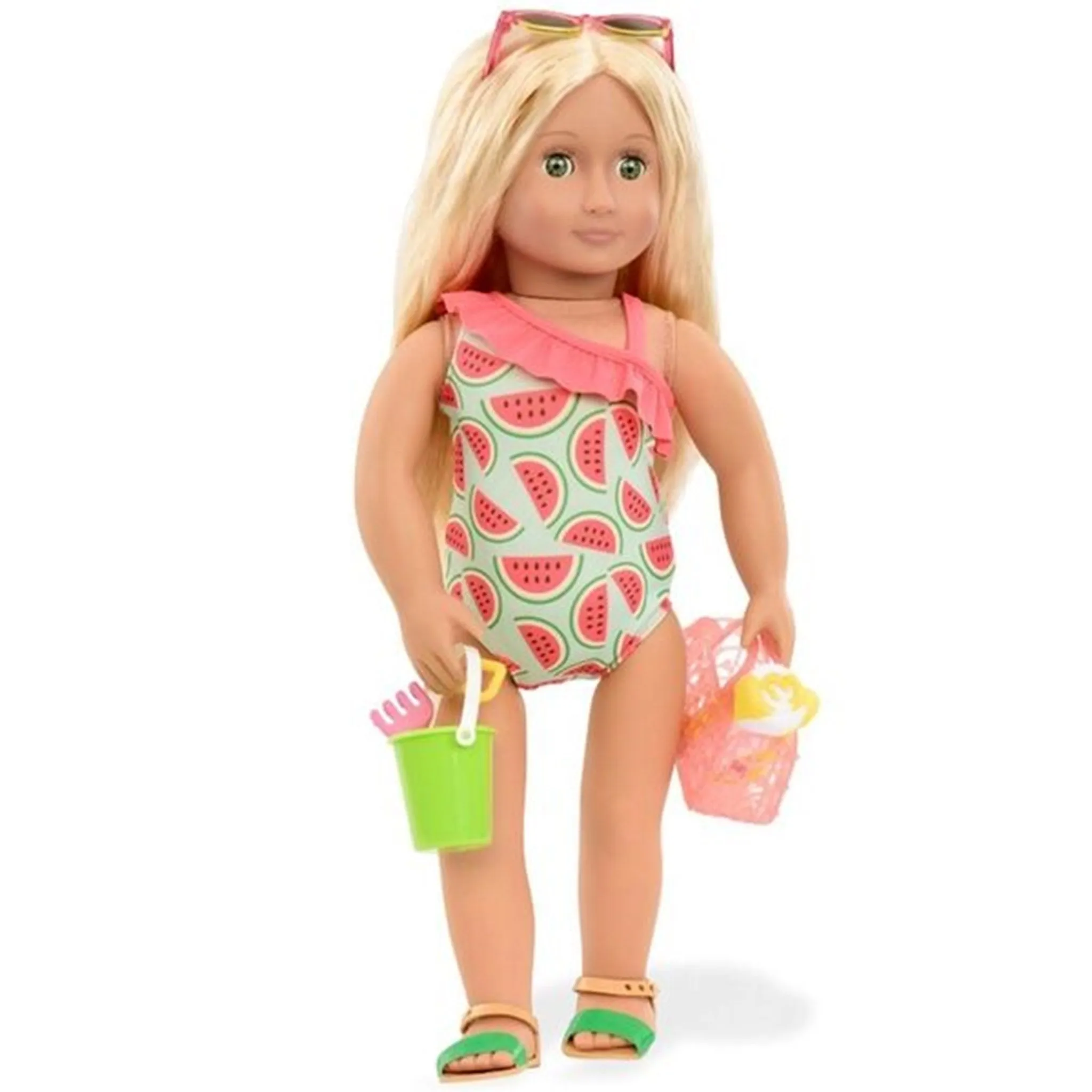 Our Generation Dollwear - Swim Suit w. Watermelon