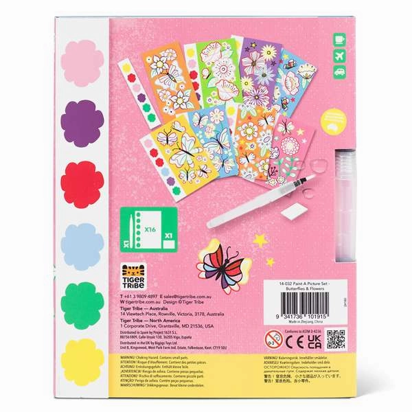 Paint-a-Picture Set - Butterflies & Flowers