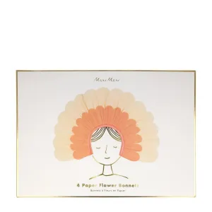 Paper Bonnet - Flowers