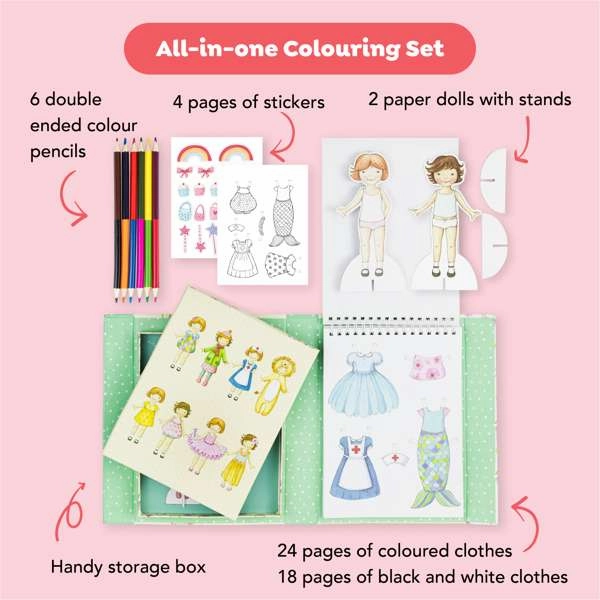 Paper Dolls Kit - Vintage