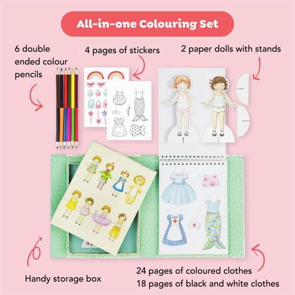 Paper Dolls Kit - Vintage