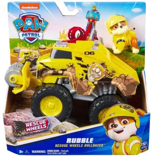 PAW Patrol - Rubble Rescue Wheels Bulldozer