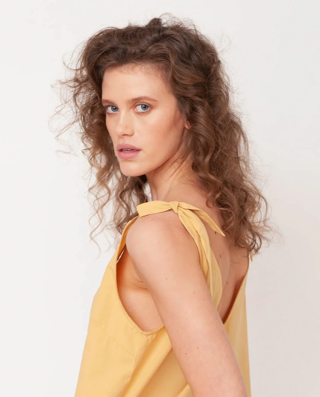 Penelope Organic Jumpsuit In Honey