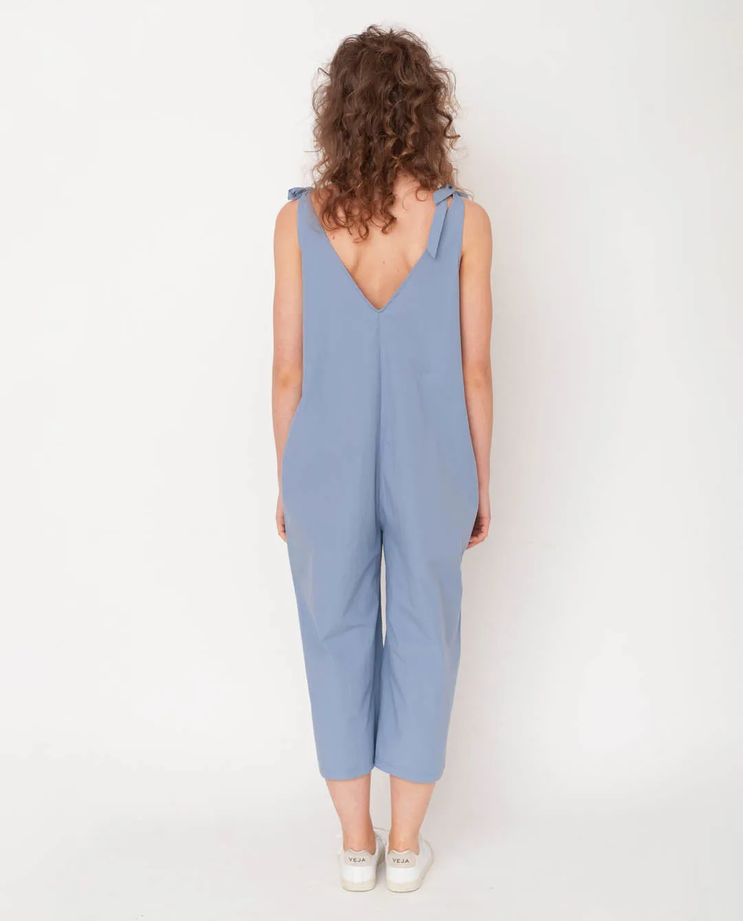 Penelope Organic Jumpsuit In Sky