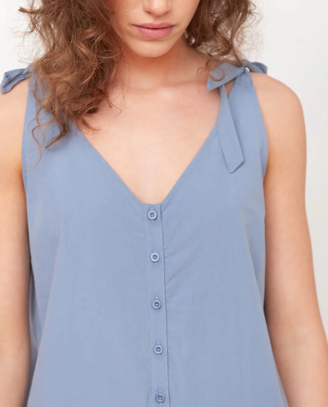 Penelope Organic Jumpsuit In Sky