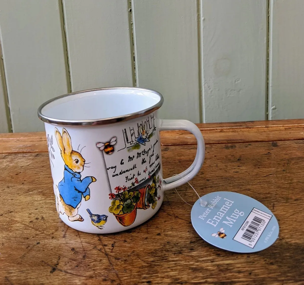 Peter Rabbit Enamel mug