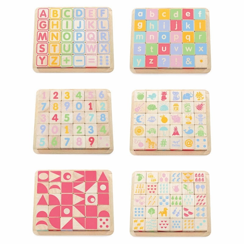 Petilou ABC Wooden Blocks