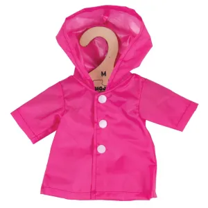 Pink Raincoat (for Size Medium Doll)