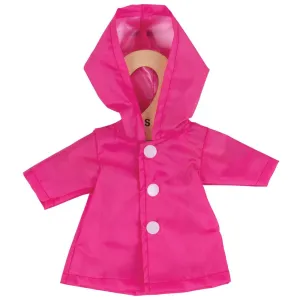 Pink Raincoat (for Size Small Doll)