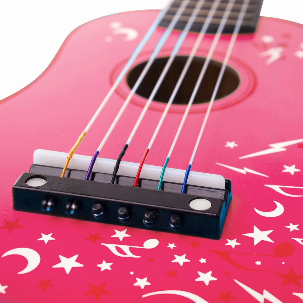 Pink Guitar (Flowers)