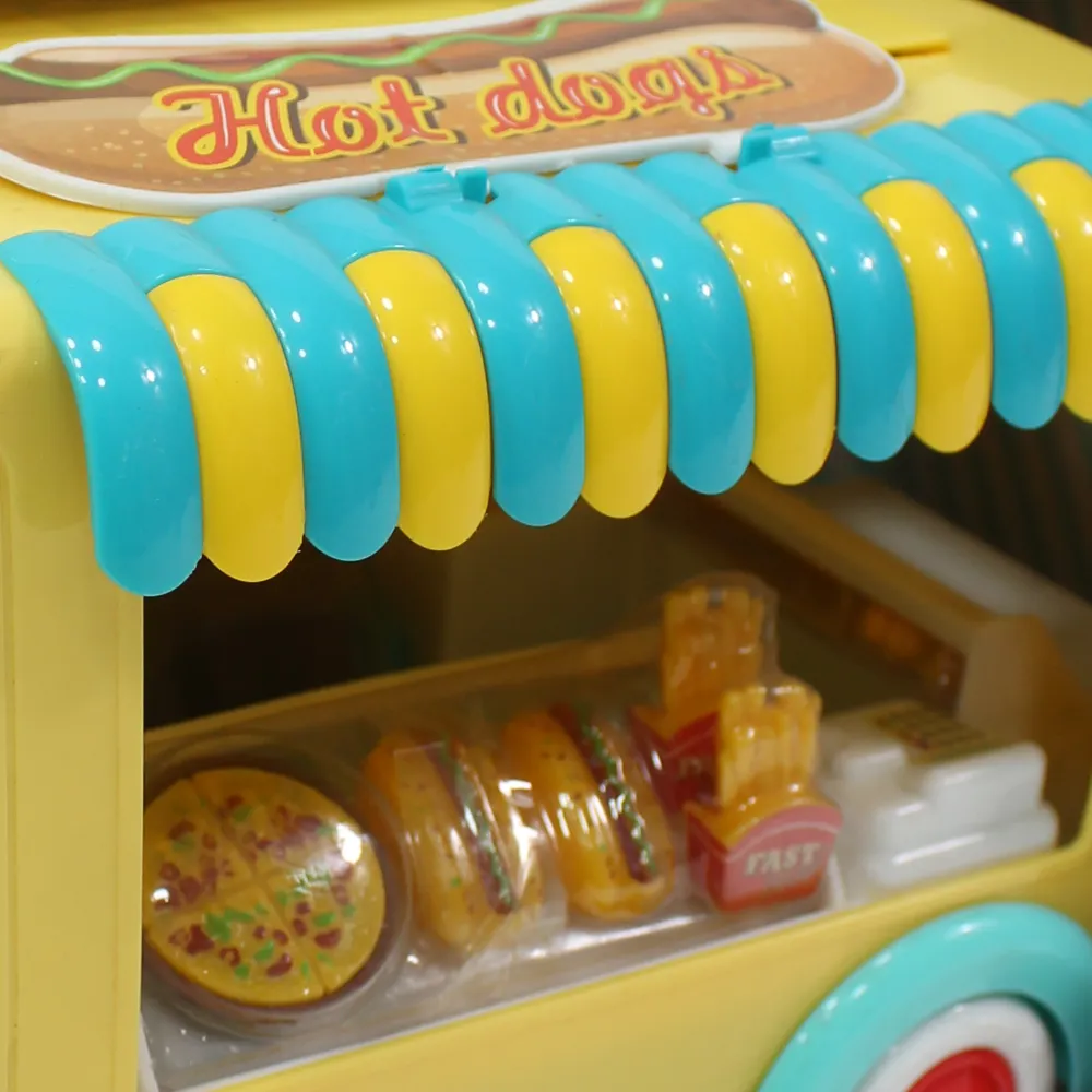 Pizza Food Truck Playset with Sound & Light
