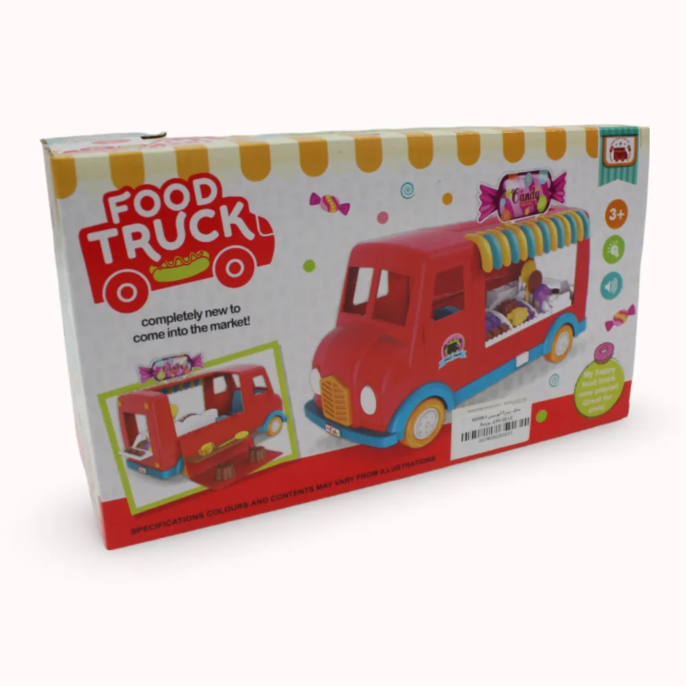 Pizza Food Truck Playset with Sound & Light