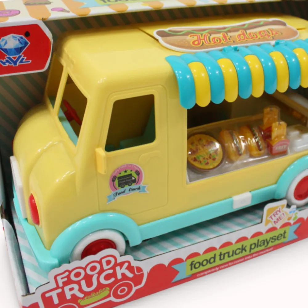 Pizza Food Truck Playset with Sound & Light