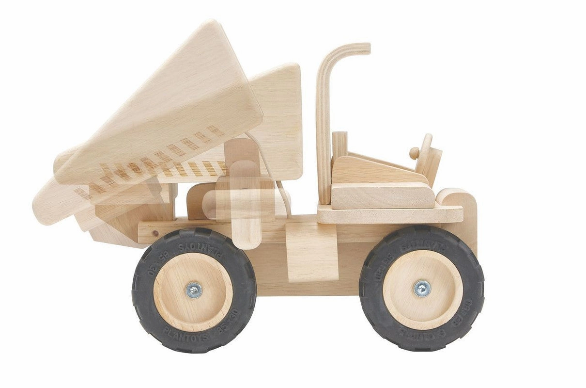Plantoys Wooden Dump Truck