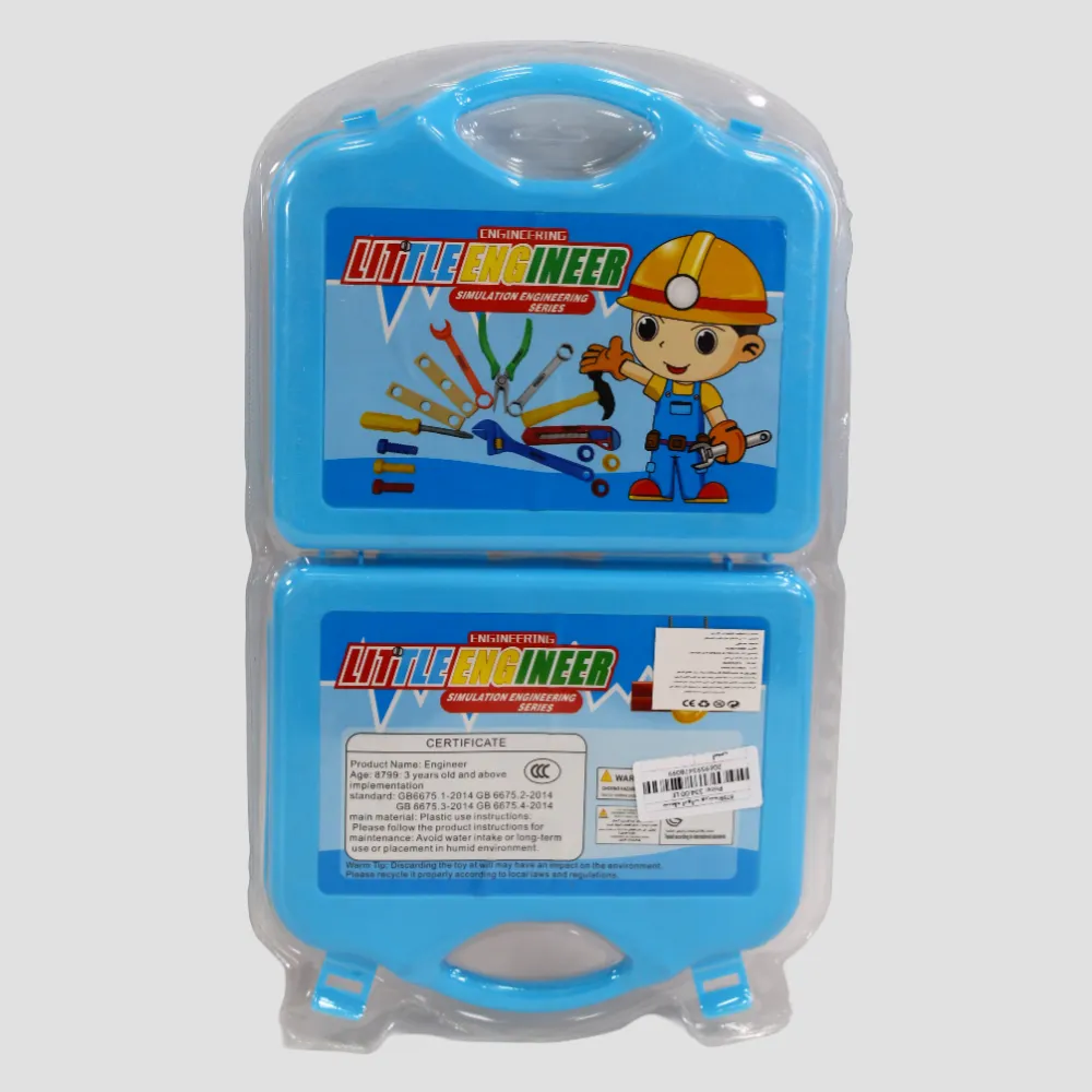 Plastic Tools Pretend Play Set  Multicolor