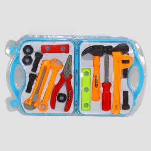 Plastic Tools Pretend Play Set  Multicolor