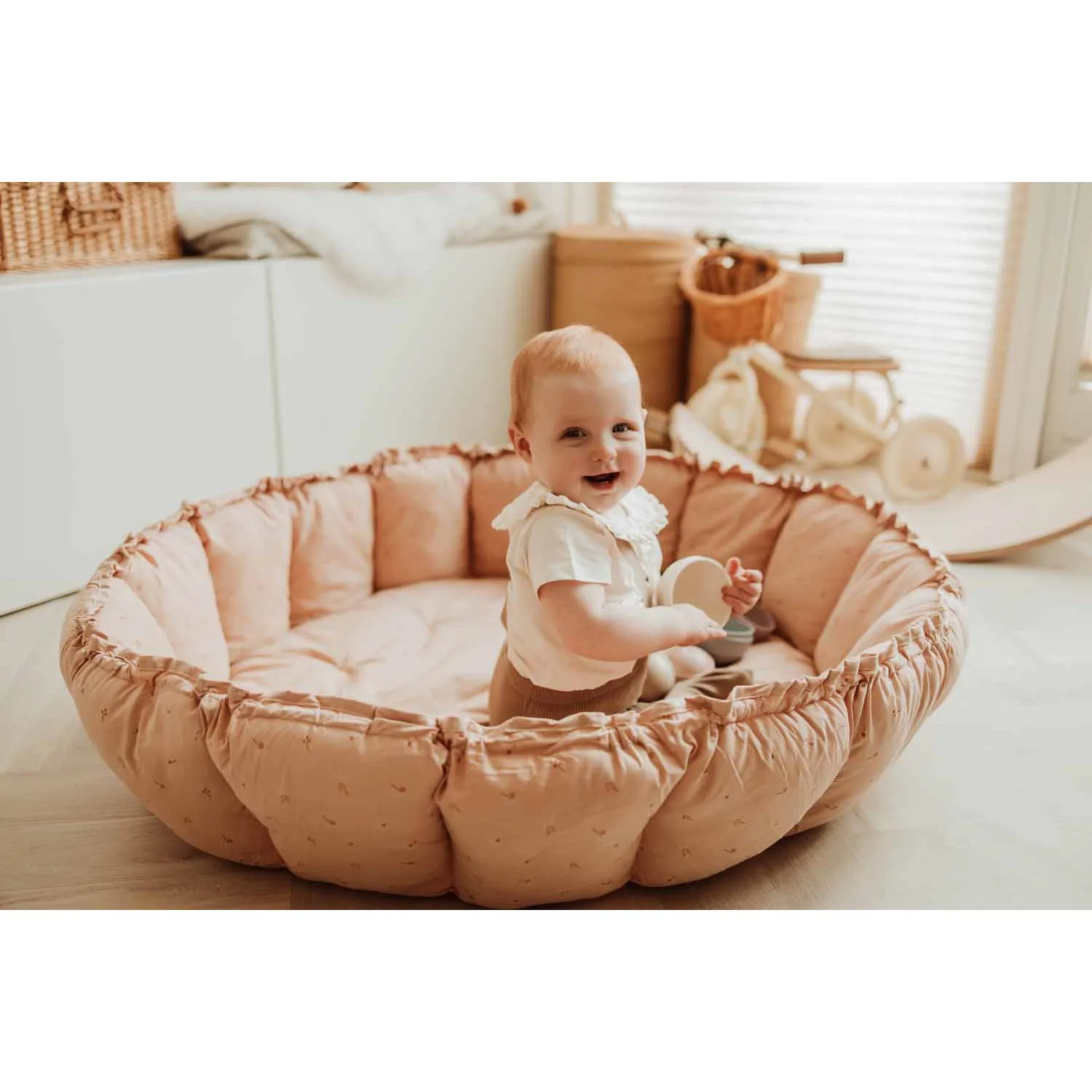 Play&Go Bloom Organic Baby Mat - Fleuri - 130cm