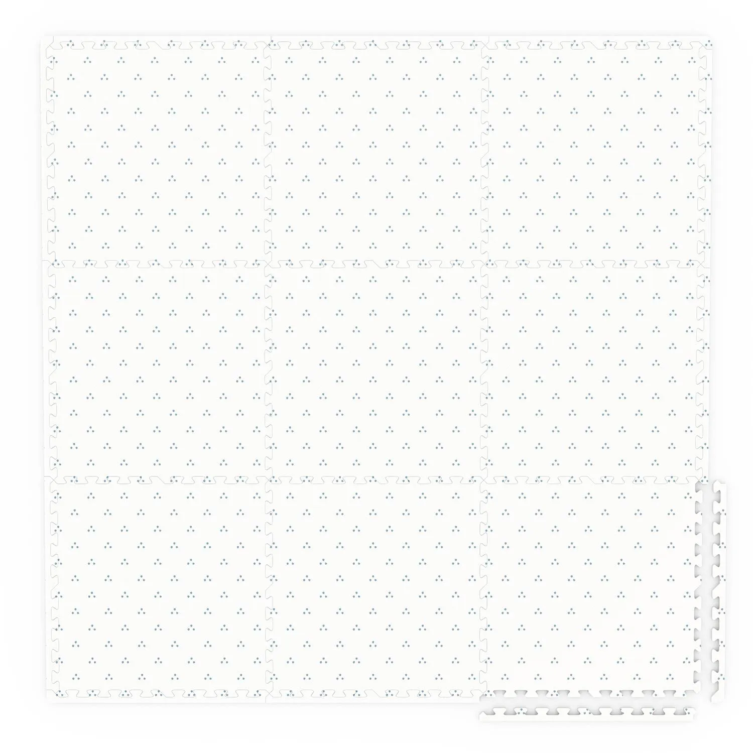 Play&Go EEVAA 3-in-1 Reversible Puzzle Playmat - Numbers - 180x180cm
